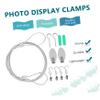 ORFOFE Metal Photo Display Clips Wide Range of Uses Steel Wall Hanging Hooks Photo Holder Business and Note Holder and Break Resistance view 4