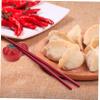 FELTECHELECTR 4pcs Creative Ceramic Tomato Shaped Chopstick Holders Set Lightweight Cutlery Racks for Dining Table for Home Restaurant Office Use view 3