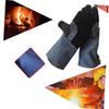 FELTECHELECTR Oven Gloves Cooking Mitts for Baking Soldering and Outdoor Use Protects Hands from High Temperatures view 4