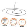 KOMBIUDA 2pcs Spiral Drying Rack for Quilts and Blankets Stainless Steel Blanket Hanger Special Hooks for Drying Clothes and Bedding Space-Saving Design Diameter view 3