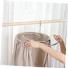 KOMBIUDA 2pcs Spiral Drying Rack for Quilts and Blankets Stainless Steel Blanket Hanger Special Hooks for Drying Clothes and Bedding Space-Saving Design Diameter view 4