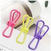 KOMBIUDA 50pcs Photo Clips Multifunctional Clothes Hanger Clips for Home Drying Windproof Sock Fixing Clamp Lightweight Household Use view 4
