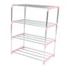 KOMBIUDA Four-layer Shoes Rack for Efficient Storage Easy to Assemble and Material Shoe Holder for Entryway and Closet Modern Minimalist Design Nordic view 1