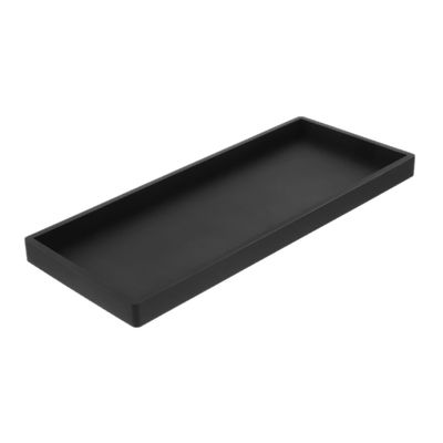 DEARMAMY Silicone Bathroom Vanity Tray Compact Reusable Soap Holder for Storage Decorative Jewelry Perfume Dish for Countertop and Bathroom Essentials