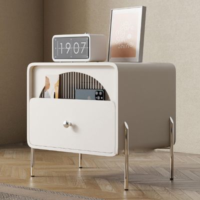 Night Stand for Bedroom,1 Drawers Bedroom End Table Bedside Table,Solid wood Bedside Table End Table,small tall nightstand,nightstand organizer,wood nightstand,For bedroom and living room ( Color : Of