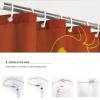FLLIEEPUO Happy New Year Shower Curtain Retro Red and Golden Lines Abstract Animals Bathroom Decor Picasso Personalized Bath Curtains 78Wx86L(in) view 4