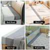 Barpoullar Bed Gap Filler for Headboard Space Filler Bed Crack Pillow Stopper Wall Side Mattress Extender Memory Foam Mattress Gap Filler Queen Size Bed 59x6x12 Inches view 4