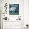 Niwo ART - Arrival of the Normandy Train, by Claude Monet - Oil painting Reproductions - Giclee Canvas Prints Wall Art for Home Decor, Stretched and Framed Ready to Hang (24"x20"x1.5") view 3