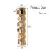 ZFUCMAYL Rotating Bookshelf,6th Floor CD Rack Solid Wood Corner Shelf, Rack Standing Shelves with Open Design for Bedrooms Living Rooms Game Rooms (Size : 6 Tiers) view 3