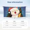 NONHAI Beach Towel Cute Cat Sing Christmas Carols Microfiber Bath Towels Quick Dry Towel for Swimmers Sand Proof Beach Towels Absorbent Bathroom Towel for Hotel Gym Spa Yoga Bath Towel 27.5"x55" view 2