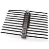 Aluminum Alloy Double-Row Top-Mounted Retractable Trouser Rack al Household Wardrobe Trouser Rack view 1