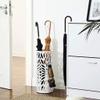 Metal Umbrella Stand Entryway Freestanding Umbrella Holder Rack Organizer view 2