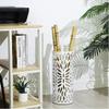 Metal Umbrella Stand Entryway Freestanding Umbrella Holder Rack Organizer view 4