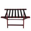 Luggage Bracket Solid Wood Folding Luggage Rack for Hotel Room Household (80  46  60CM) view 1