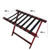Luggage Bracket Solid Wood Folding Luggage Rack for Hotel Room Household (80  46  60CM) view 2
