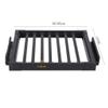 al Pull-Out Trouser Rack Home Wardrobe Retractable Trouser Rack Suitable for Depths Exceeding 48cm (Black) (Size : 4548cm) (6048cm) view 2