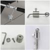 BESPORTBLE Rotisserie Spit Balance Weight Stopper Stainless Steel for Grill view 4
