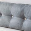 MGEMJMJ Adult Large Headboard Pillow Tatami Reading Cushion Lumbar Pad Sofa Pillow Bed Strap Fixation Head Cushion(Size:70x25.6/180x65cm,Color:A) view 3