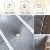 MGEMJMJ Adult Large Headboard Pillow Tatami Reading Cushion Lumbar Pad Sofa Pillow Bed Strap Fixation Head Cushion(Size:70x25.6/180x65cm,Color:A) view 4