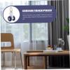 GOOHOCHY 6pcs Silent Curtain Track Pulleys Flexible Gliders for Smooth Movement for Drapes and Room Dividers Compatible with Standard Curtain Tracks view 4