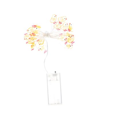 Anneome Unique Led Chicken String Lights for Easter Decor Warm Lights for Home Parties and Festivals Flexible Wire Design for Easy Installation and Display