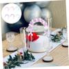 Number Cake Topper 6pcs Arch Cake Picks Birthday Decorations Polyester Chic Design view 4