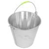 CIYODO Robust Metal Bucket Water Holder for Farm Home Supplies Versatile Handle view 1