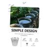 CIYODO Robust Metal Bucket Water Holder for Farm Home Supplies Versatile Handle view 3