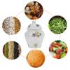 CIYODO Ceramic Tea Jar Airtight Seal for Loose Leaf Tea Bags Multi-functional Storage Canister for Kitchen Countertop Organization Elegant Retro Design White Porcelain Material view 3