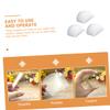 PRETYZOOM 15pcs Flexible Cake Scraper Transparent Plastic Kitchen Scrapers for Baking Decorating and Frosting Lightweight Easy to Clean for Desserts and Cakes view 3