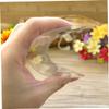 PRETYZOOM 15pcs Flexible Cake Scraper Transparent Plastic Kitchen Scrapers for Baking Decorating and Frosting Lightweight Easy to Clean for Desserts and Cakes view 4