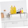 PRETYZOOM Iron Spice Rack Retractable Storage Rack Kitchen Organization Cabinet Organizer view 3