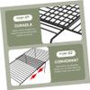 PRETYZOOM Iron Spice Rack Retractable Storage Rack Kitchen Organization Cabinet Organizer view 4