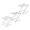Anneome 3pcs Foldable Towel Rack Organizer Vertical Dish Cloth Stand for Kitchen Bathroom Lightweight Mixed Colors Quick Drying Space-Saving Design view 1