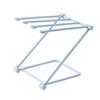 Anneome 3pcs Foldable Towel Rack Organizer Vertical Dish Cloth Stand for Kitchen Bathroom Lightweight Mixed Colors Quick Drying Space-Saving Design view 3