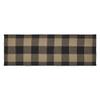 VHC Brands Runner 12x36, Cotton Dining Room, Kitchen Table Runner, Country Farmhouse Style, Black Check Collection, Rectangle 12x36, Country Black view 4
