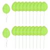 PATIKIL Light Green Artificial Leaves with Stems, 50 Pack Fake Leaves Silk Faux Leaf for DIY Home Wedding Decoration Bouquets Wreaths Party Decor view 1