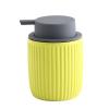 CHICKEN Handsoaps Dispenser Ceramic Liquid Soap Pump Kitchen Dispenser Bathroom Toilet Soap Dispenser Reusable Soap Dispenser Kitchen Soap Dispenser (Color : Yellow) view 1