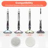 Spinwave Mop Replacement Pads for Bissell Spinwave 20399 23157 23159 2039A 2124A 20393 2039T 2039W 20391 20395 2307 2315A Hard Floor Mop Refill Heavy Scrub Pad- Part #1611297 & 1611298 (6+6) view 2