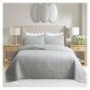 ADovz 100% Cotton Quilted Bedspread with Pillowcases Quilt Set King Queen Size 3PCS Coverlet Summer Blanket Dust Cover Bed Sheeet,Bed Sheets view 1