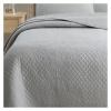 ADovz 100% Cotton Quilted Bedspread with Pillowcases Quilt Set King Queen Size 3PCS Coverlet Summer Blanket Dust Cover Bed Sheeet,Bed Sheets view 2