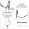 LABRIMP Stainless Steel Meat Hook with Free Rotation and Pointed Grip view 3