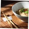 LABRIMP 2pcs Ceramic Chopsticks Stand and Spoon Rest Elegant Tableware Holder for Dining Non-slip Design for Home Restaurant and Event Use view 2