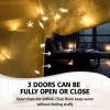 RIYDH Bed Tent Bed Canopy Breathable 100% for Adult and Kids- Original Design Light Reduction 93% Sleeping Dream Tents Indoor Portable Big Space with String Light 3 Doors Twin Full Queen King Size view 3