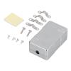 CAT6 Junction Box, CAT6 Junction Box RJ45 Single Port Shielded ABS Plastic Network Wiring Connection Case with Module, 6 Cables view 1