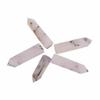 FVJKNWTY 1pc 70mm-75mm Natural Black Tourmaline Rutilated Quartz Crystal Point Wands for Beautiful Crystal view 3