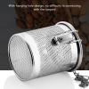 flexman Spice Seasoning Strainer, Stainless Steel Snap Design One Touch Locking Sealed Tightly Polished Surface Cooking Strainer for Infuse Spices Herbs Seasonings Into Soups (4.3L) view 4