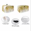 2 Slice Toaster Cover Dustproof Kitchen Small Appliance Cover Watercolor Spring Plant Eucalyptus Leaves Dust Cover Polyester Bread Machine Cover Protector with Loop for Standard 2 Slice Toasters view 2