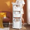 Household Bathroom Dirty Clothes Basket, Bathroom Shelf, Multi-Function Laundry Bucket, Storage Basket Dirty Clothes Basket view 3