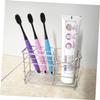 Beatifufu Toothpaste Rack Toothbrush Storage Holder Stainless Steel Toothbrush Stand view 4